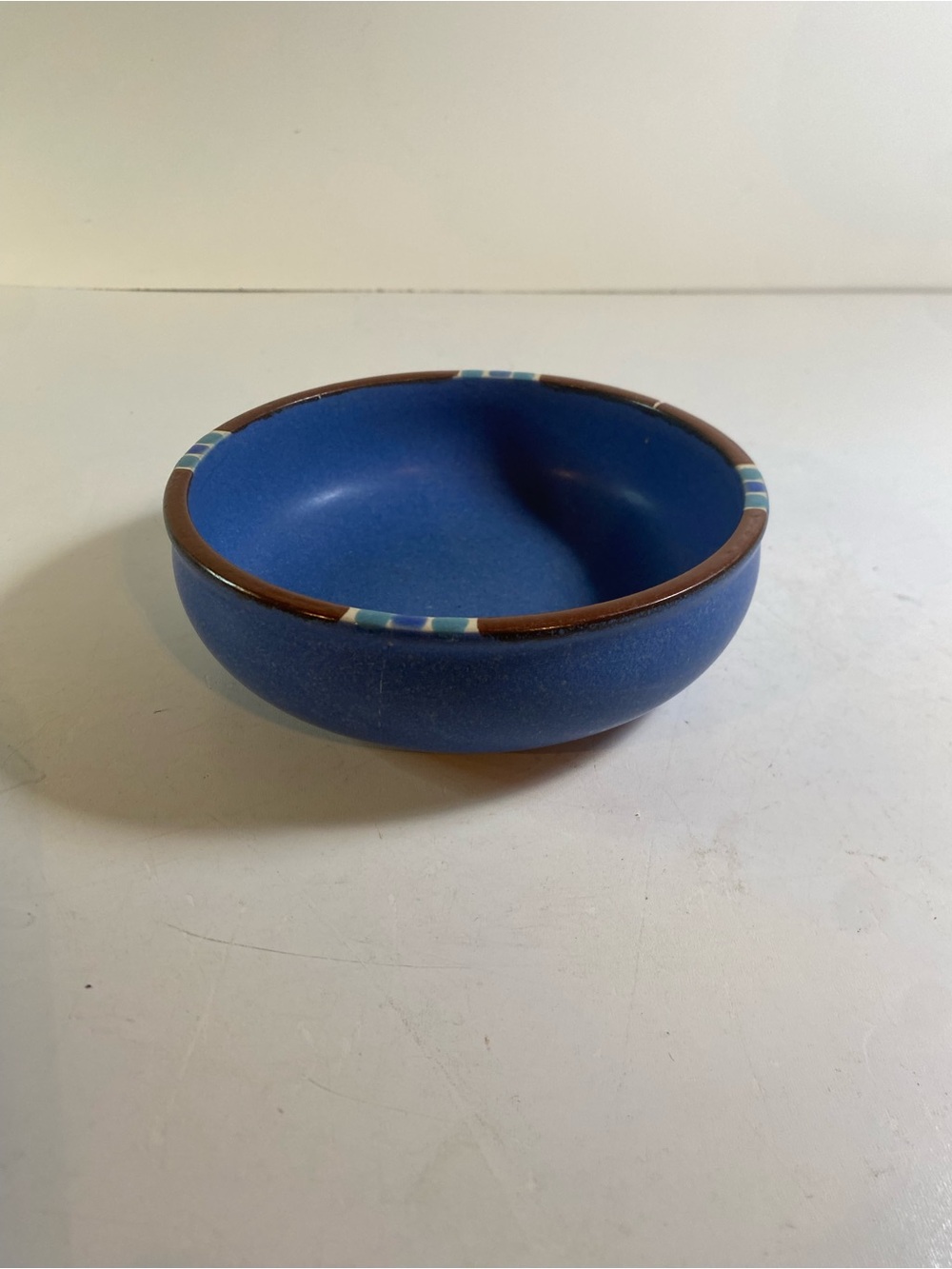 Dansk Blue Mesa Soup Coupe Cereal Bowl Japan 5.5” Diameter